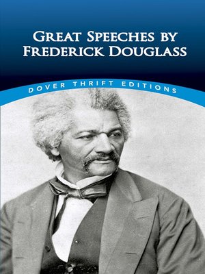 cover image of Great Speeches by Frederick Douglass
